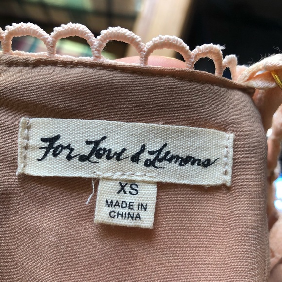 For Love and Lemons FL&L Matador Mini Dress Size L EUC - Picture 8 of 8